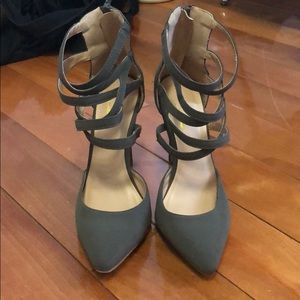 Grey heels